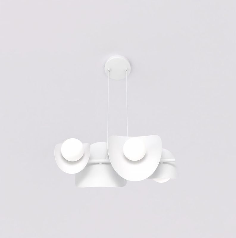 Emibig Lighting Taklampa ELEMENTI 4 VIT