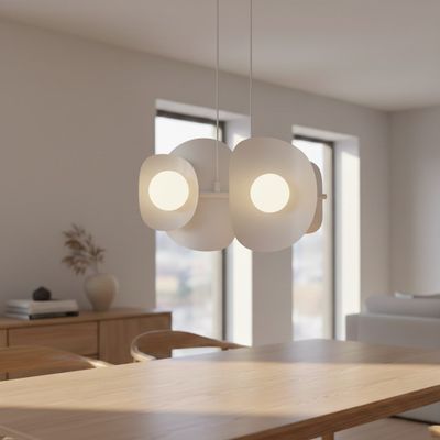Emibig Lighting Taklampa ELEMENTI 4 VIT