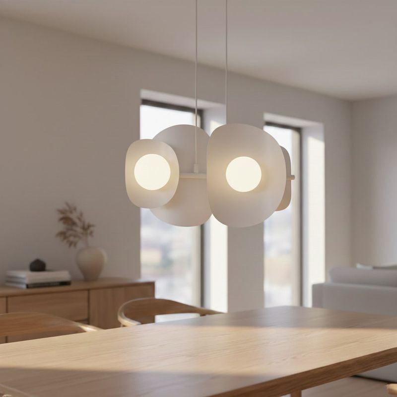 Emibig Lighting Taklampa ELEMENTI 4 VIT