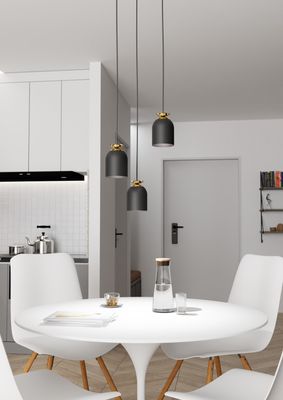 Emibig Lighting Taklampa TARGET 3 PREM BL