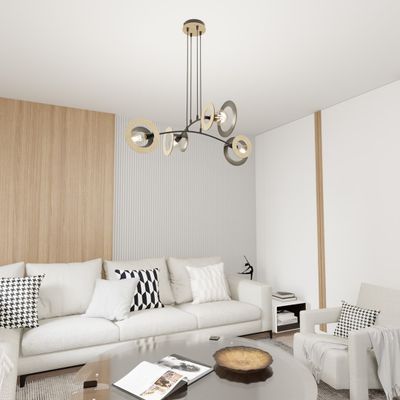 Emibig Lighting Taklampa SKIVA 4 BL