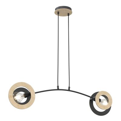 Emibig Lighting Taklampa SKIVA 2 BL