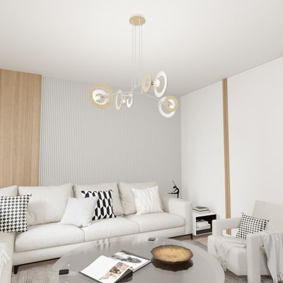 Emibig Lighting Taklampa SKIVA 4 WH