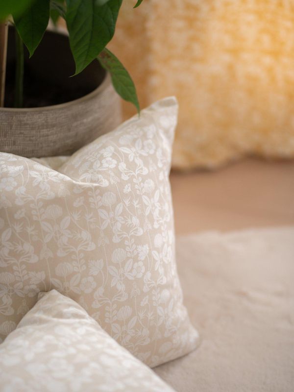 Svanefors De Mina Kuddfodral Beige 45x45 cm