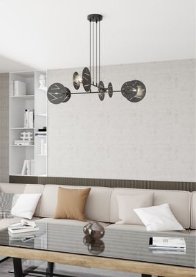 Emibig Lighting Taklampa XOTIC 4 BL