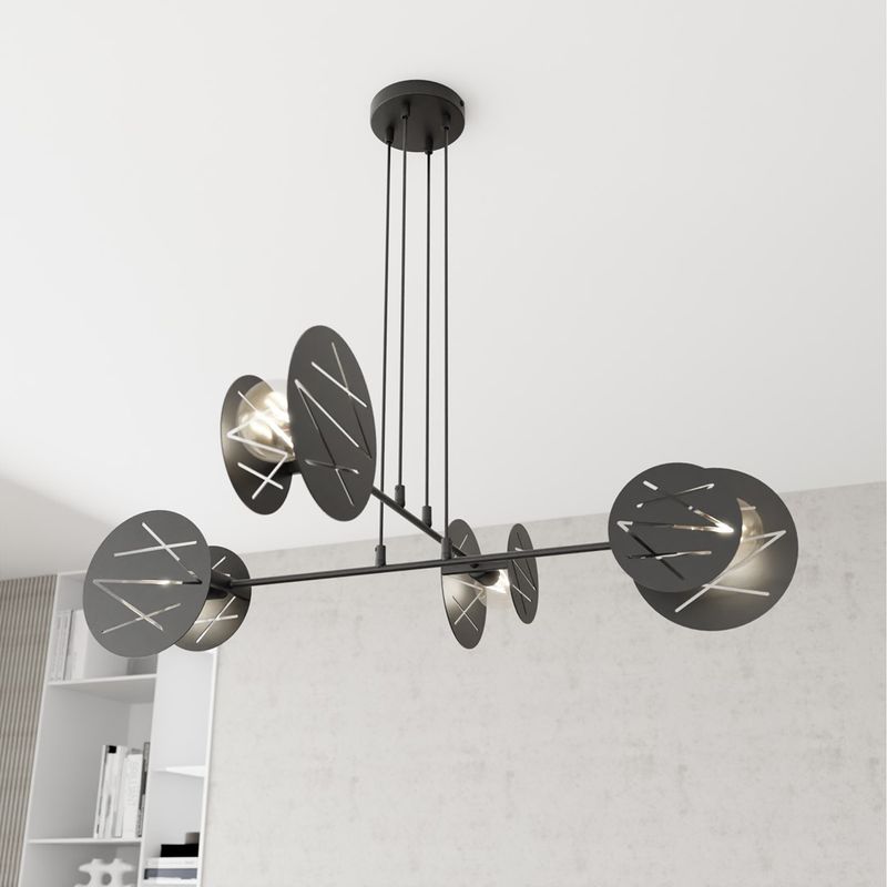Emibig Lighting Taklampa XOTIC 4 BL