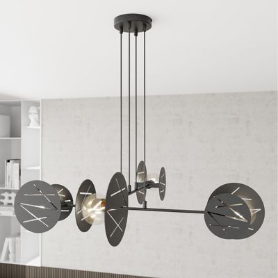 Emibig Lighting Taklampa XOTIC 4 BL