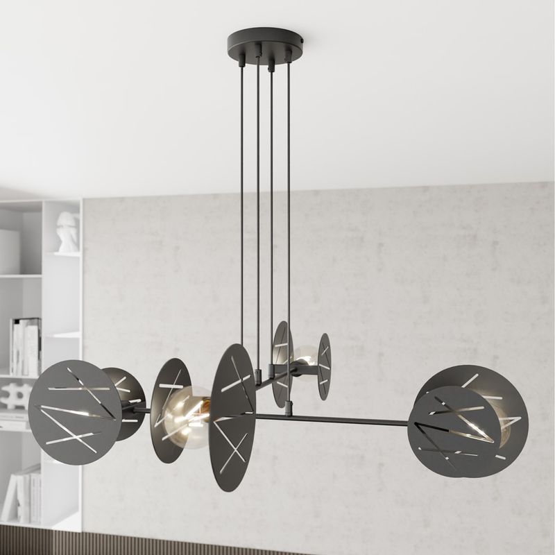 Emibig Lighting Taklampa XOTIC 4 BL