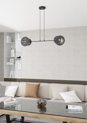 Emibig Lighting Taklampa XOTIC 2 BL