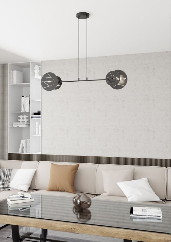 Emibig Lighting Taklampa XOTIC 2 BL