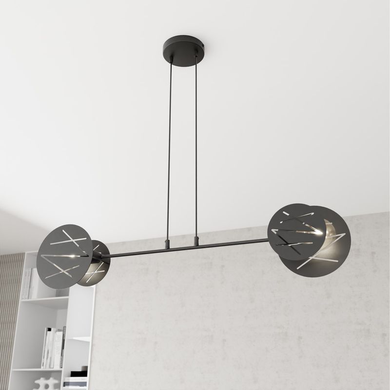 Emibig Lighting Taklampa XOTIC 2 BL