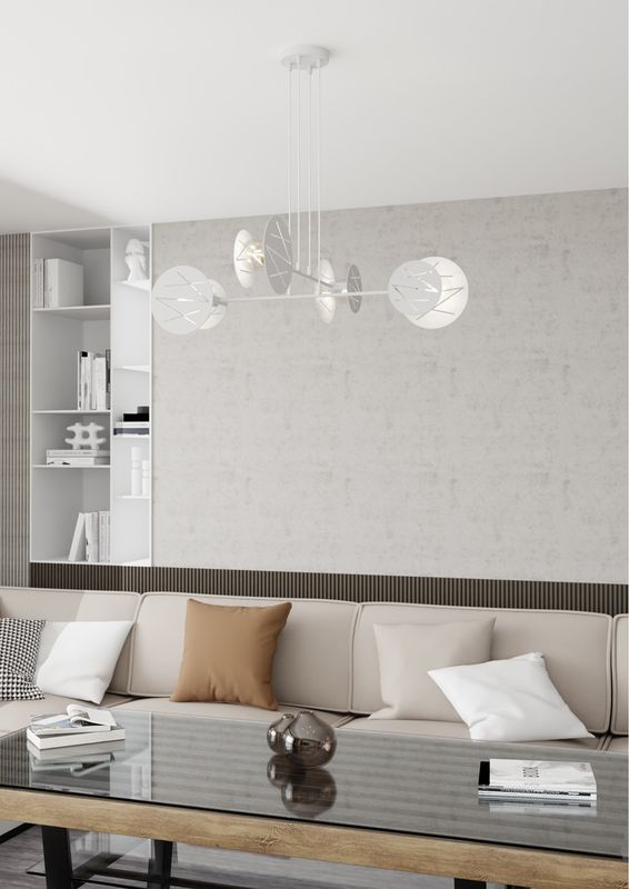 Emibig Lighting Taklampa XOTIC 4 WH