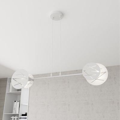 Emibig Lighting Taklampa XOTIC 2 WH