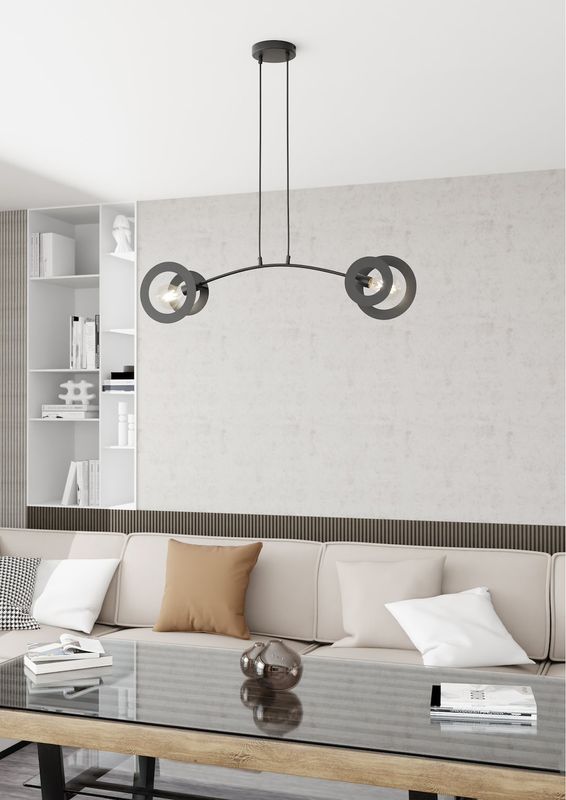 Emibig Lighting Taklampa EUFORIA 2 BL