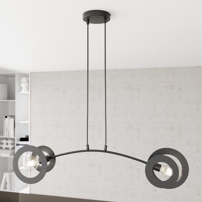 Emibig Lighting Taklampa EUFORIA 2 BL