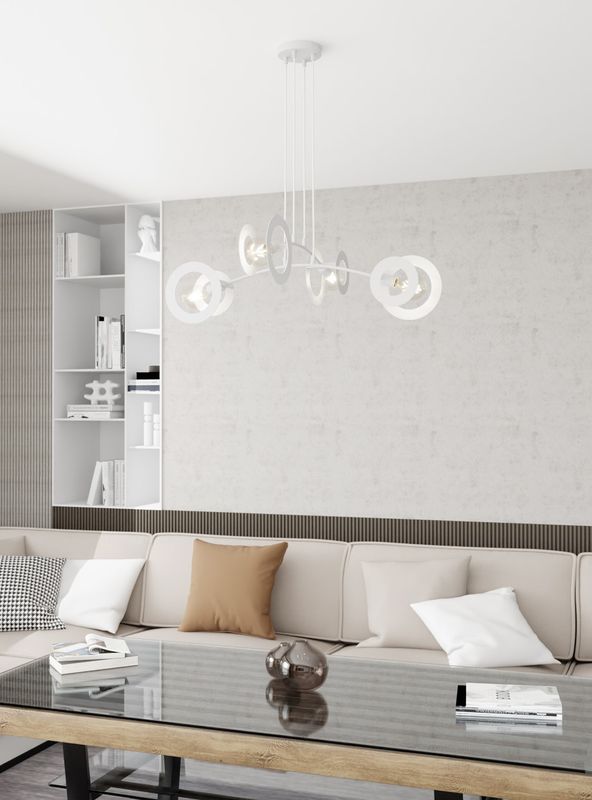 Emibig Lighting Taklampa EUFORIA 4 WH