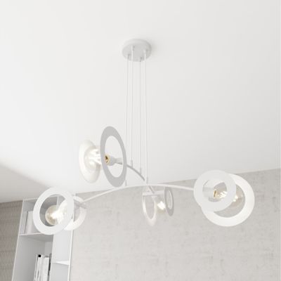 Emibig Lighting Taklampa EUFORIA 4 WH