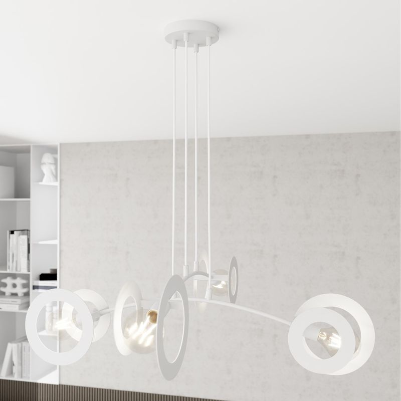 Emibig Lighting Taklampa EUFORIA 4 WH