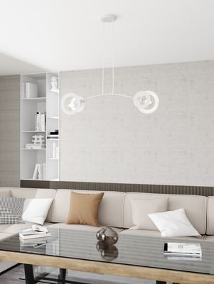 Emibig Lighting Taklampa EUFORIA 2 WH