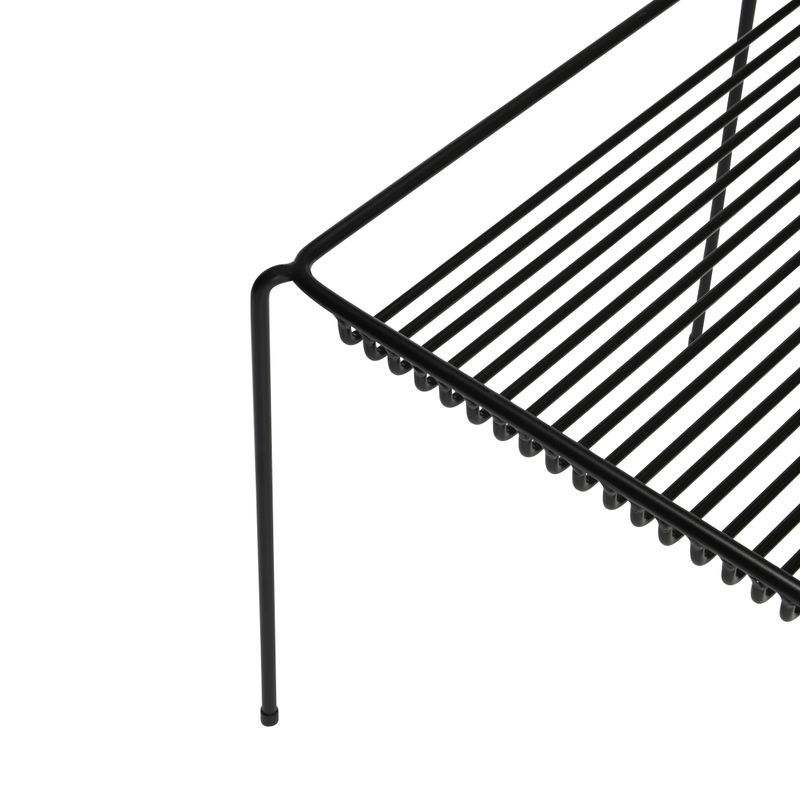 Hübsch String Sidobord Svart
