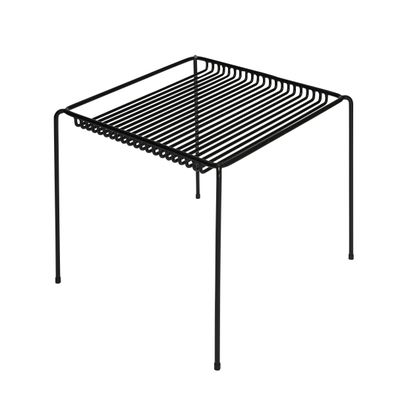 Hübsch String Sidobord Svart