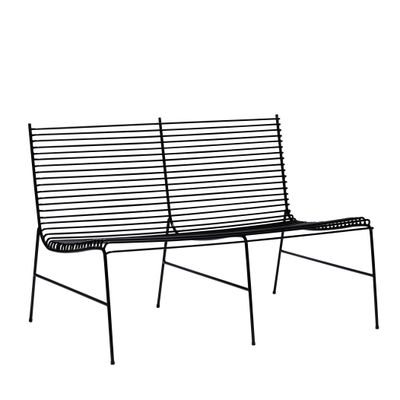 Hübsch String Bänk Svart