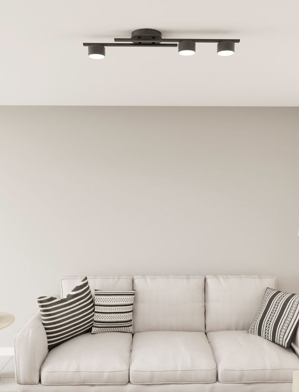 Emibig Lighting Taklampa FRAGMENT 3 BL