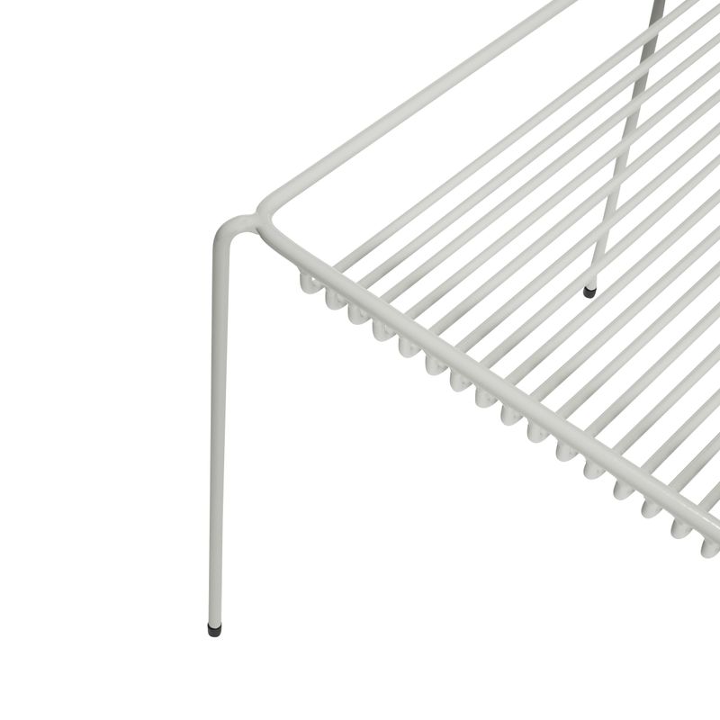 Hübsch String Sidobord Ljusgrå