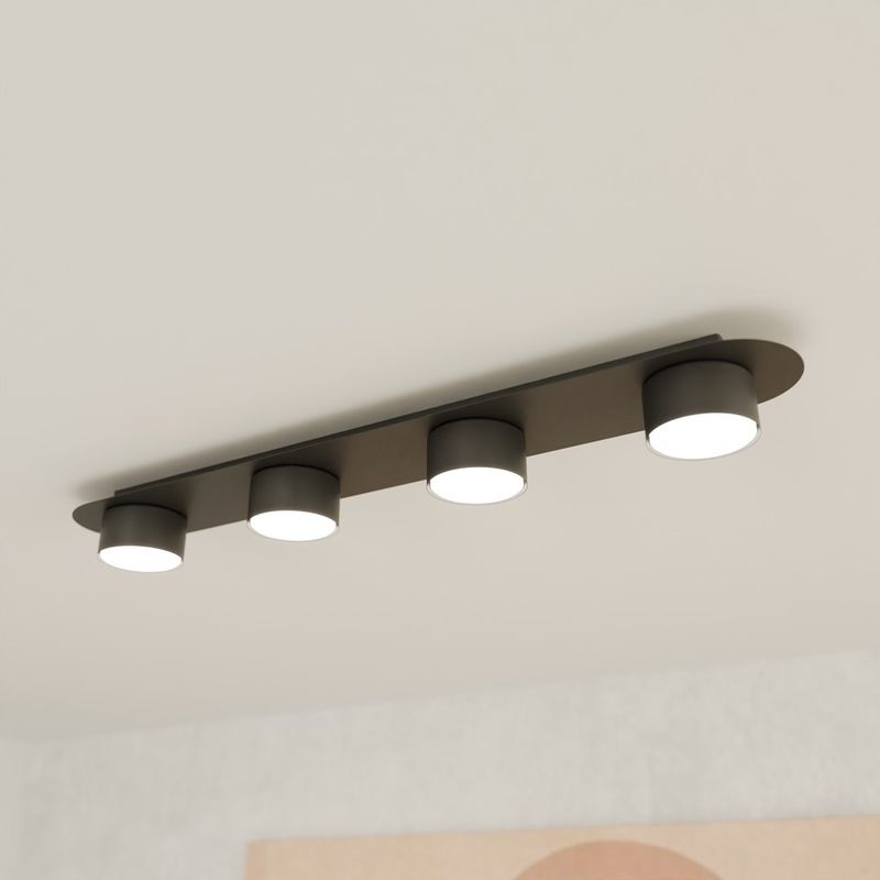 Emibig Lighting Taklampa DIAZ 4 BL