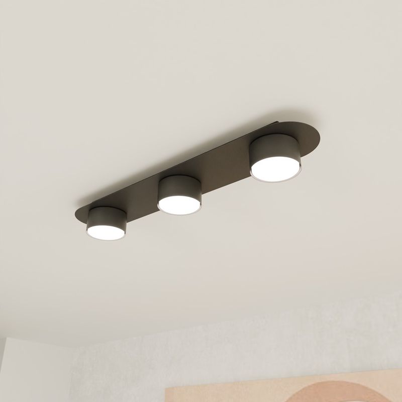 Emibig Lighting Taklampa DIAZ 3 BL