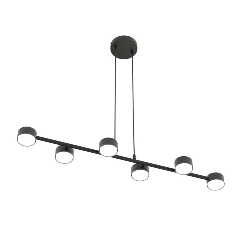 Emibig Lighting Taklampa MEGARA 6 BL