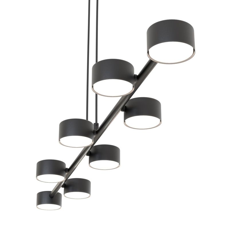 Emibig Lighting Taklampa MEGARA 8 BL