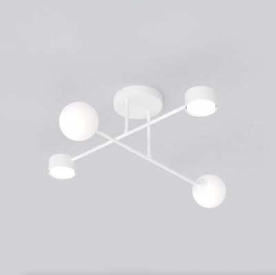 Emibig Lighting Taklampa HOLON 4 VIT