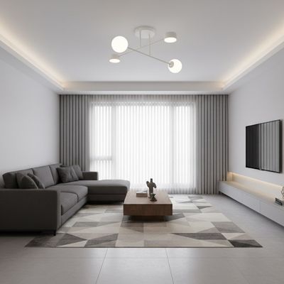 Emibig Lighting Taklampa HOLON 4 VIT