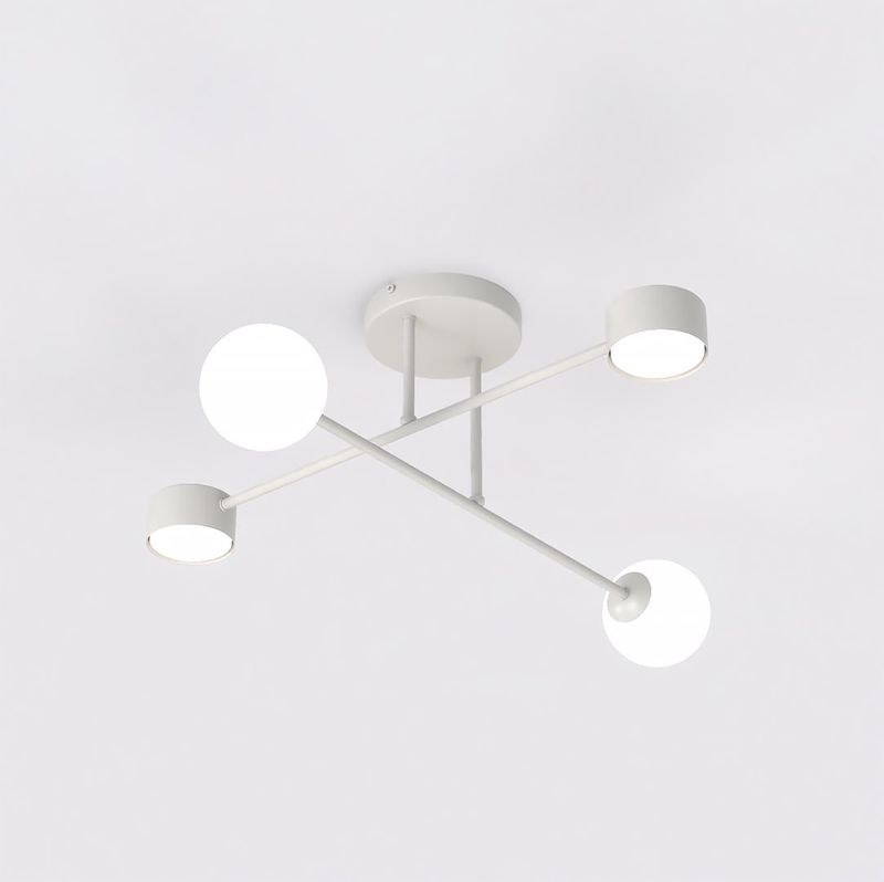 Emibig Lighting Taklampa HOLON 4 GRÃ…