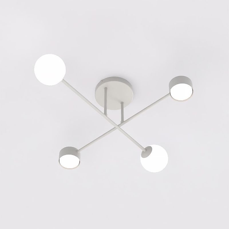 Emibig Lighting Taklampa HOLON 4 GRÃ…