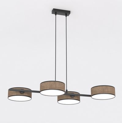 Emibig Lighting Taklampa DRUMZ 4 BRUN