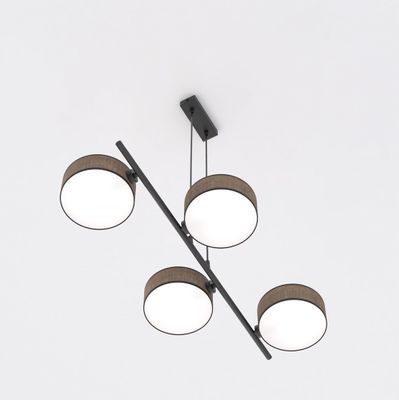 Emibig Lighting Taklampa DRUMZ 4 BRUN