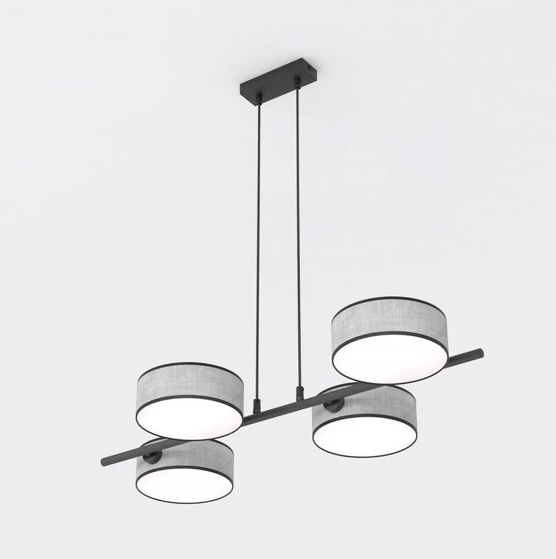 Emibig Lighting Taklampa DRUMZ 4 GRÃ…