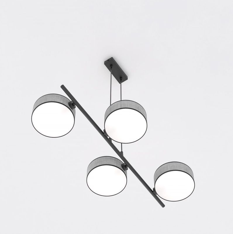 Emibig Lighting Taklampa DRUMZ 4 GRÃ…