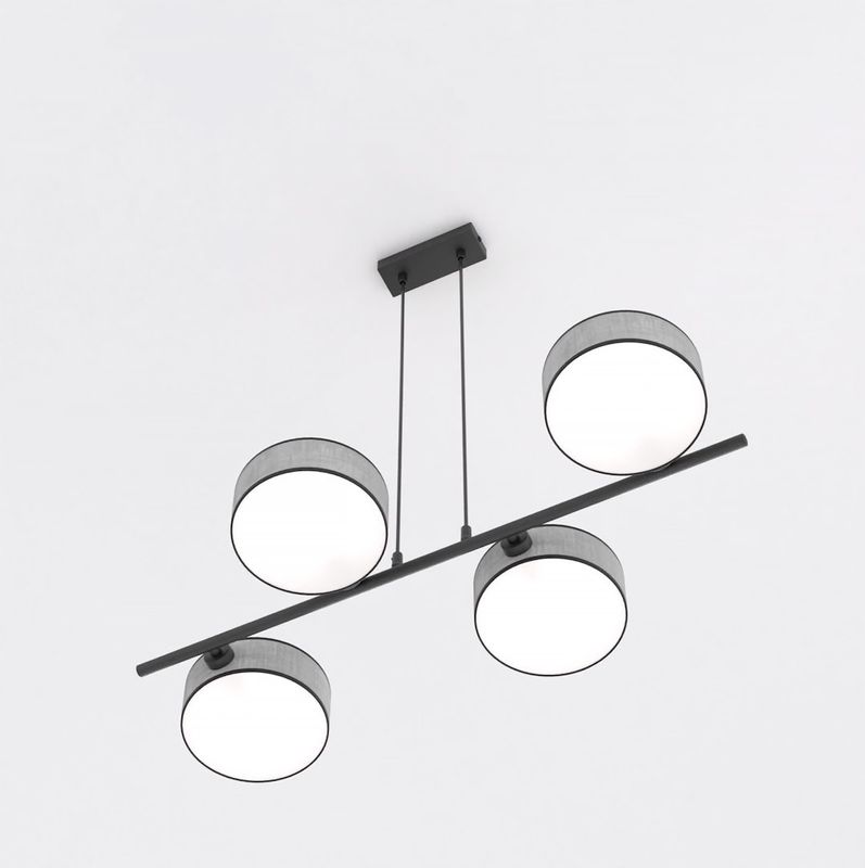 Emibig Lighting Taklampa DRUMZ 4 GRÃ…