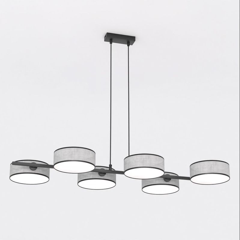 Emibig Lighting Taklampa DRUMZ 6 GRÃ…