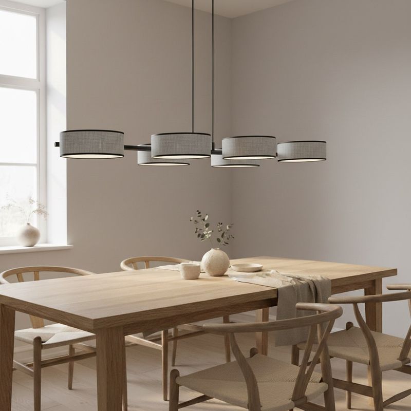 Emibig Lighting Taklampa DRUMZ 6 GRÃ…
