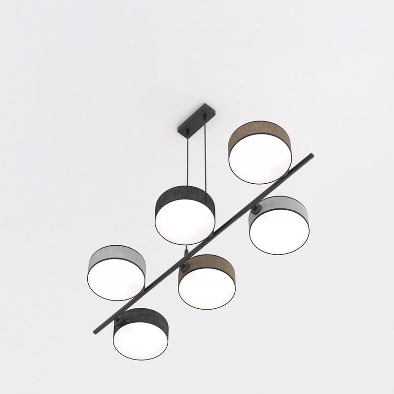 Emibig Lighting Taklampa DRUMZ 6 MIX1