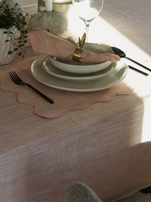 Svanefors Sabina Duk Rosa 160x280 cm