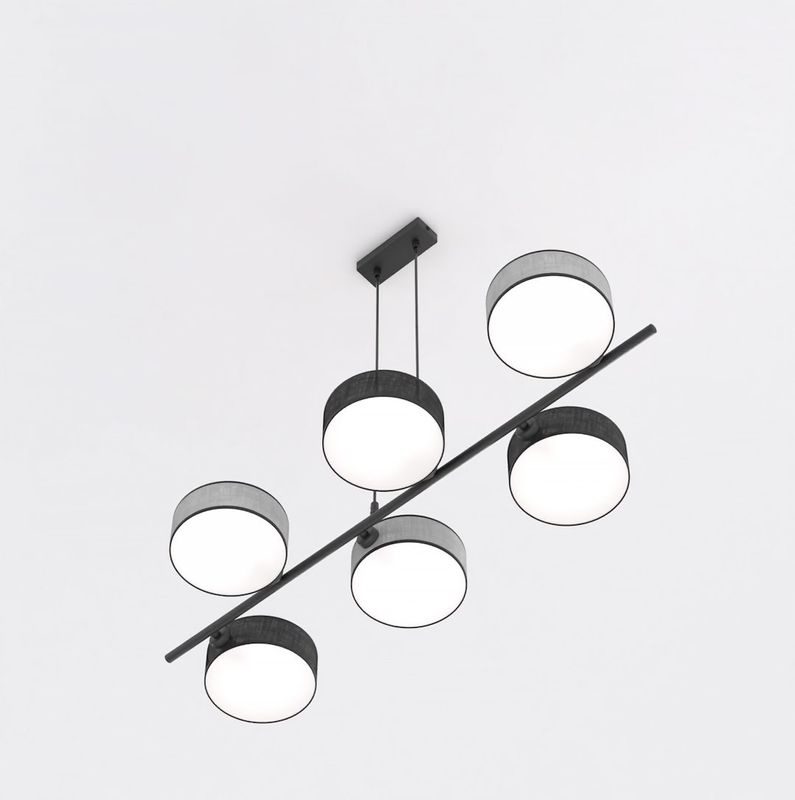 Emibig Lighting Taklampa DRUMZ 6 MIX2