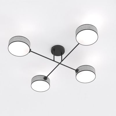 Emibig Lighting Taklampa MAGA 4 GRÃ…