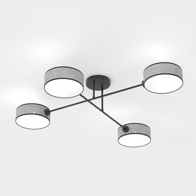 Emibig Lighting Taklampa MAGA 4 GRÃ…