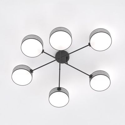 Emibig Lighting Taklampa MAGA 6 GRÃ…