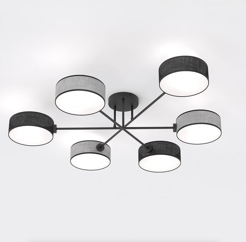 Emibig Lighting Taklampa MAGA 6 MIX2
